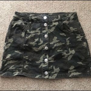 Mini Camo Skirt